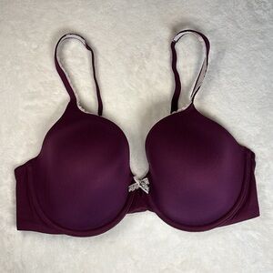Victoria’s Secret Body by Victoria Underwire Bra 36D Purple Perfect Coverage